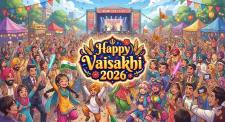 Vaisakhi 2026 Wishes In Hindi - Free Happy Vaisakhi 2026 Download