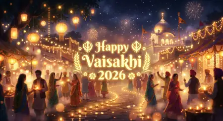 Vaisakhi 2026 Wishes Traditional Messages - Free Happy Vaisakhi 2026 Download