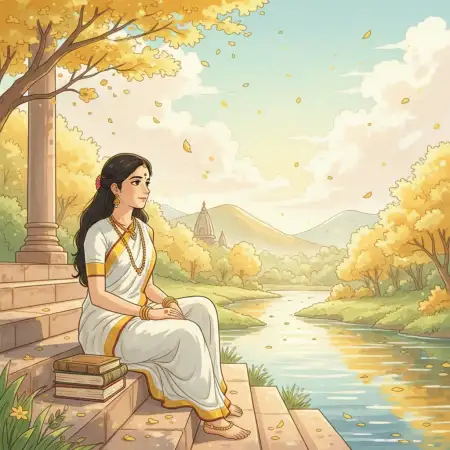 Vasant Panchami Background Illustration - Free Vasant Panchami Background Download