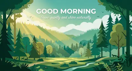 Vector Style Good Morning Images With Quotes - Free Good Morning Images With Quotes Download