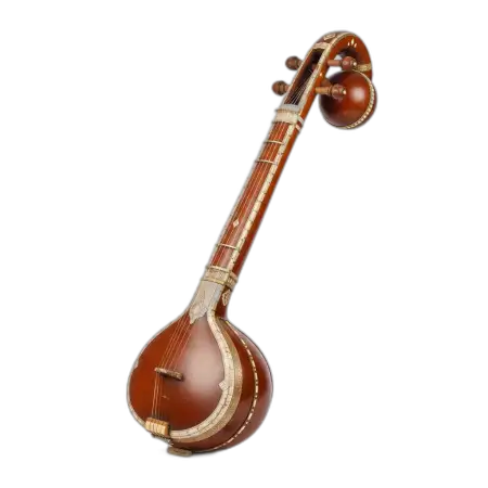 Veena Png For Cultural Event Poster - Free Png Download