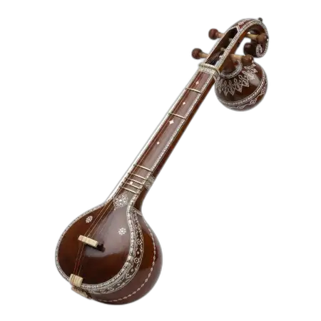 Veena Png Isolated On Transparent Background - Free Png Download