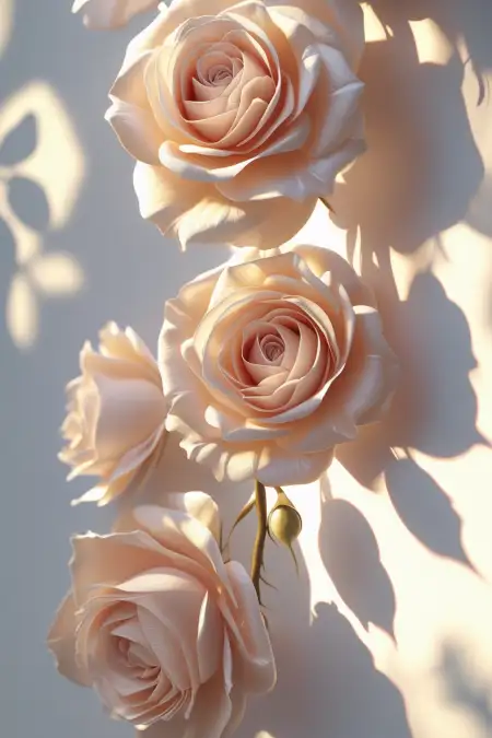 Vertical Flower Border For Mobile Wallpaper - Free Related Flower Border Image