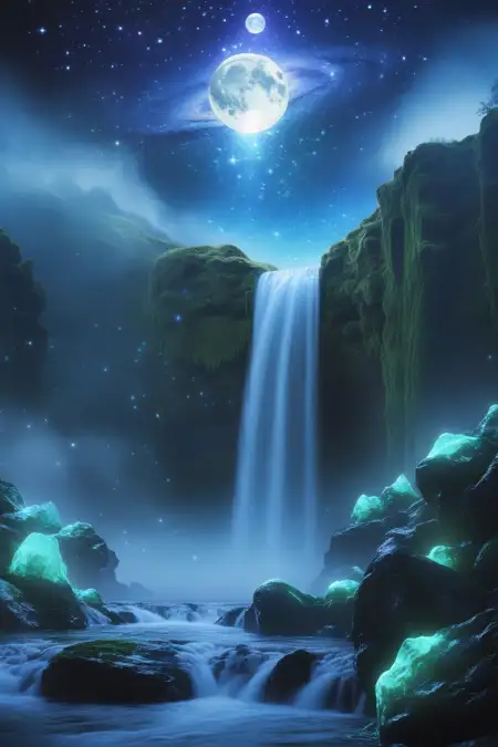 Vertical Waterfall Background For Reels - Free Waterfall Background Download