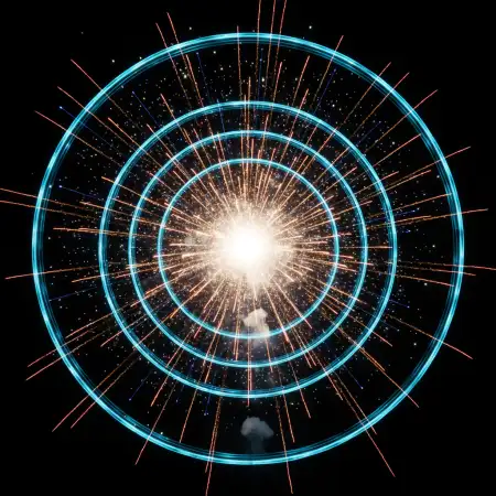 Free Vibrant Color New Year Fireworks Background Background Download