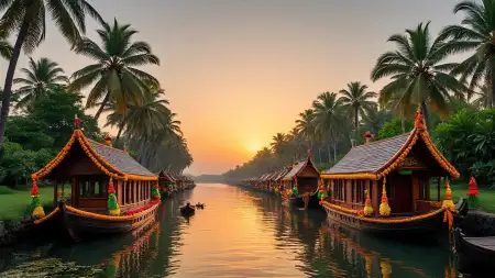 Vibrant Onam Festival Background Images - Free Onam Background Download