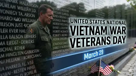 Vietnam Veterans Day Banner Hd Images - Free United States National Vietnam War Veterans Day Download