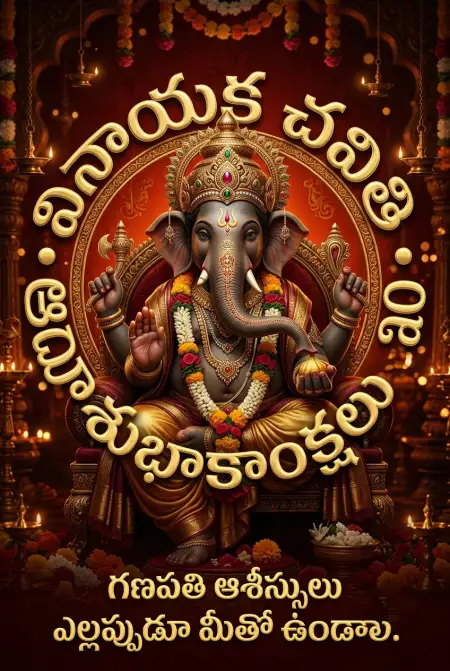 vinayaka chavithi facebook post in telugu - Ganesh