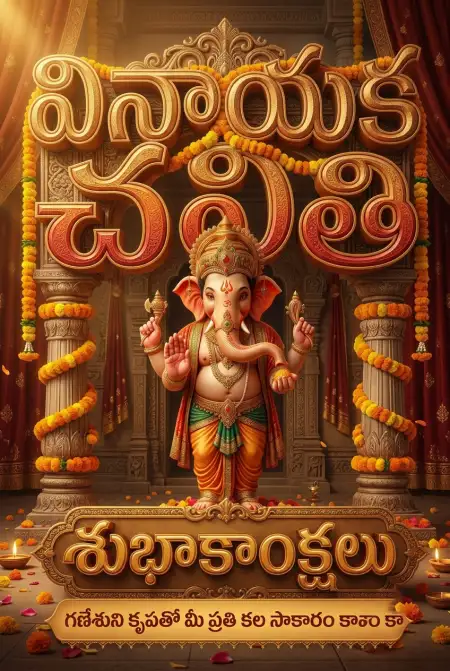 vinayaka chavithi quotes in telugu - Ganesh