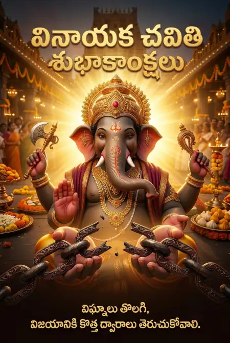 vinayaka chavithi viral images telugu - Ganesh
