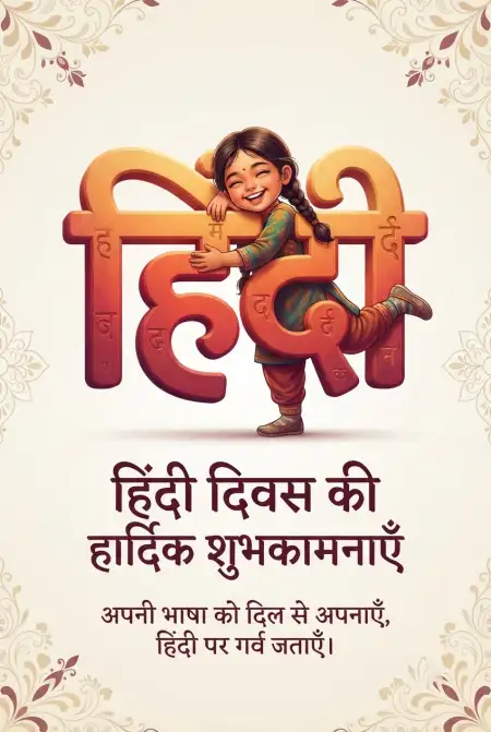 viral hindi diwas wishes images 2026