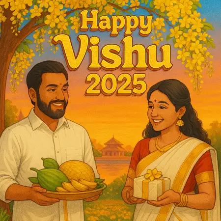 Vishu 2025 Photo For Facebook Sharing - Free Photo Download