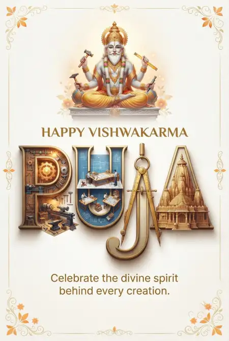 vishwakarma puja wishes for colleagues 2026 - Wishes