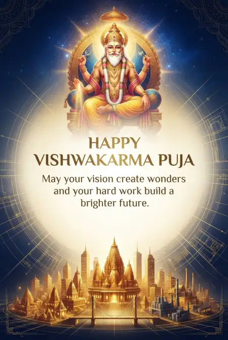 vishwakarma puja wishes for factory workers 2026 - Wishes