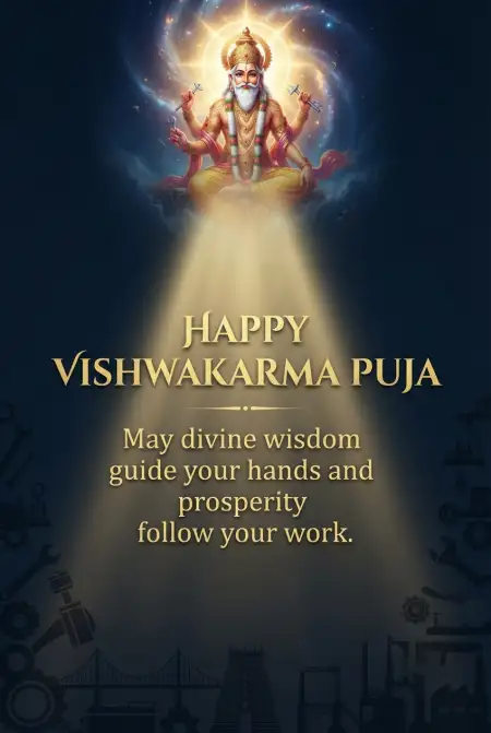 vishwakarma puja wishes for whatsapp 2026 - Wishes