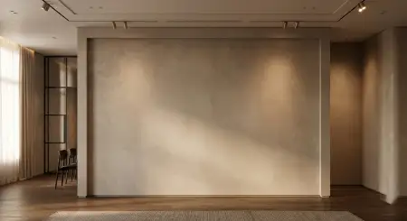 wall background with soft lighting