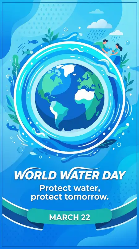 Water Conservation Png Images Free - Free World Water Day 2026 Download