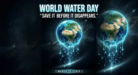 Water Crisis Awareness 2026 - Free World Water Day 2026 Download