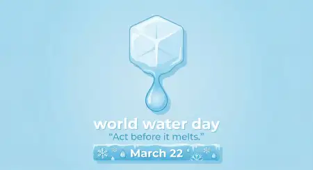 Water Saving Tips Infographic 2026 - Free World Water Day 2026 Download