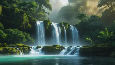 Waterfall Background HD Download - Free Waterfall Background Download