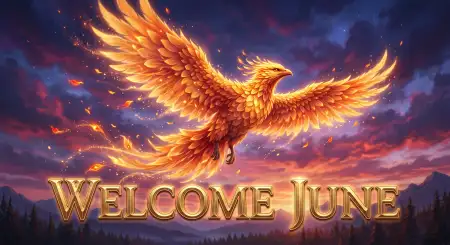 Welcome June 2026 Facebook Page Cover Design - Free Welcome June Download