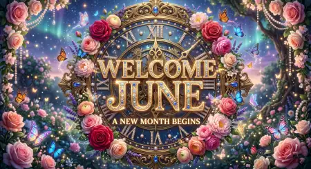 Welcome June Instagram Story Background - Free Welcome June Download