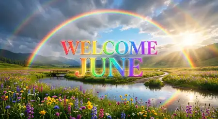 Welcome June Nature Landscape Wallpaper - Free Welcome June Download