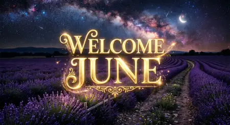 Welcome June Rainy Day Background - Free Welcome June Download