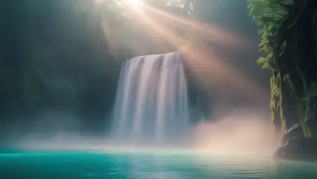 Widescreen Waterfall Background Image - Free Waterfall Background Download