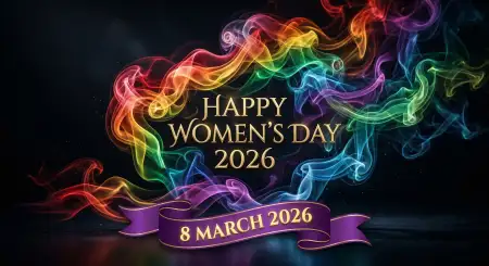 Womens Day 2026 Celebration Banner Design - Free Happy Womens Day 2026 Download