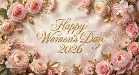 Womens Day 2026 Elegant Wallpaper - Free Happy Womens Day 2026 Download