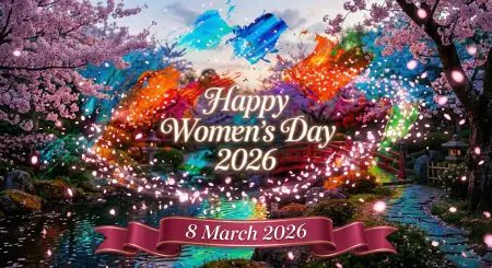 Womens Day 2026 Motivational Banner - Free Happy Womens Day 2026 Download