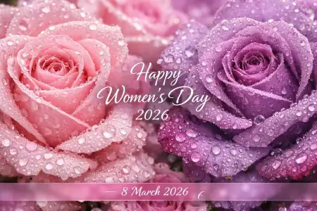 Womens Day 2026 Social Media Wallpaper - Free Happy Womens Day 2026 Download