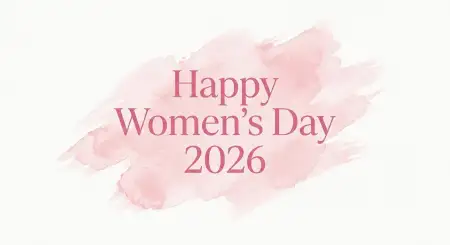Womens Day 2026 Typography Design - Free Happy Womens Day 2026 Download