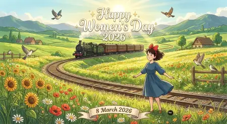 Womens Day 2026 Wishes Poster - Free Happy Womens Day 2026 Download