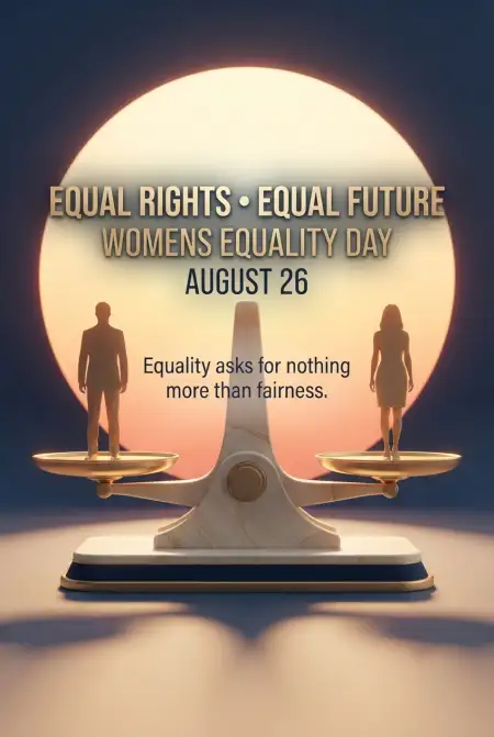 Womens Equality Day 2026 Equal Rights - Free American Womens Equality Day 2026 Download
