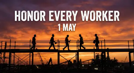 Workers Day Reel Images And Quotes - Free International Labor Day Wishes 2026 Download