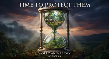 world animal day animal protection poster 2026 - World Animal Day 2026