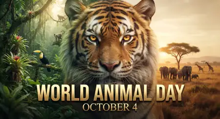 world animal day tiger images 2026 - World Animal Day 2026