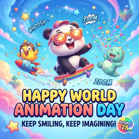 world animation day 2026 2d cartoon art