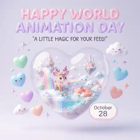 world animation day 2026 animation lovers quotes - World Animation Day 2026