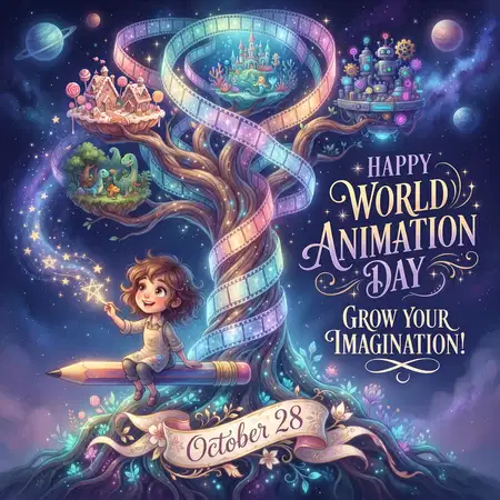 world animation day 2026 animation studio poster