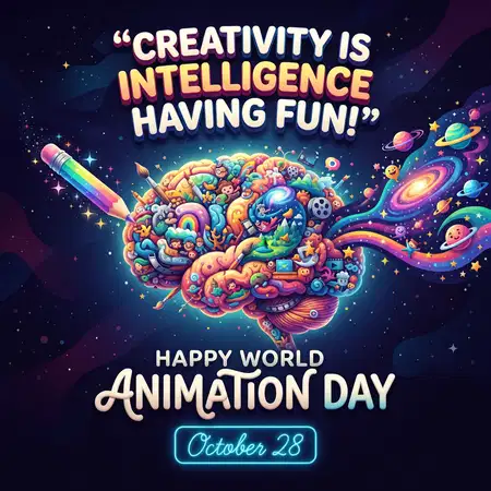 world animation day 2026 creative quotes