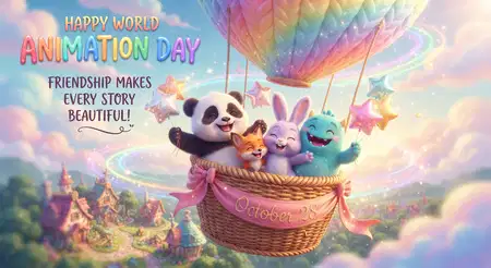 world animation day 2026 inspirational quotes