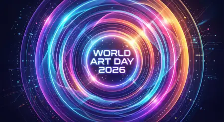 World Art Day 2026 Reels Ideas - Free World Art Day 2026 Wishes Download