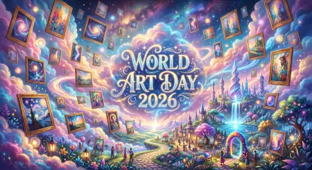 World Art Day 2026 Theme - Free World Art Day 2026 Wishes Download
