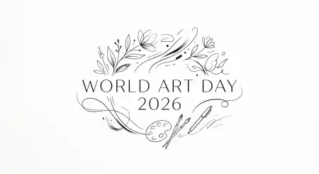 World Art Day Trending Designs 2026 - Free World Art Day 2026 Wishes Download