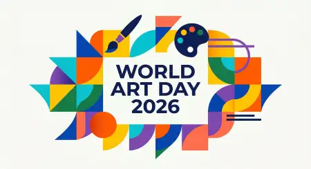 World Art Day Wishes For Artists 2026 - Free World Art Day 2026 Wishes Download