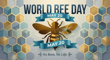 World Bee Day 2026 Awareness Poster - Free World Bee Day 2026 Download