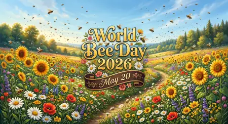 World Bee Day 2026 Background - Free World Bee Day 2026 Download